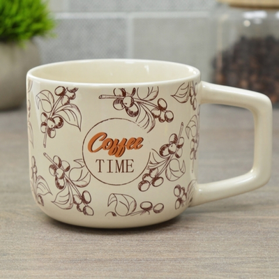 Кружка 400мл Coffe микс, 8108