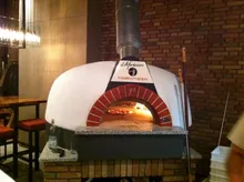 Печь для пиццы на газе и дровах Valoriani Vezuvio Igloo 120 (на 5 пицц)