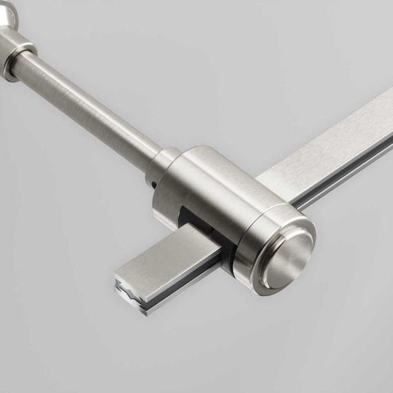 Крепление настенное Wall одинарное удлиненное Maytoni Technical TRA155CW-SL1-PT