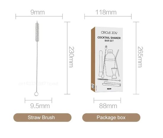 Набор для бармена Circle Joy Cocktail Shaker Bar Set (CJ-CSB01)
