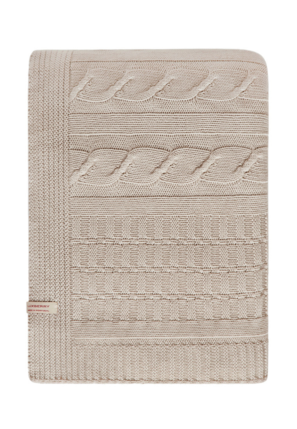 Плед 220х240 Luxberry Lux 233 пыльно-жемчужная