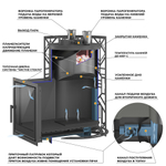 Печь для бани Эверест "Steam Master" GALAXY 30 (227М)