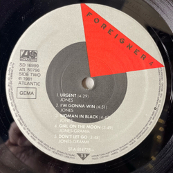 Винтажная виниловая пластинка LP Foreigner 4 (Германия 1981)