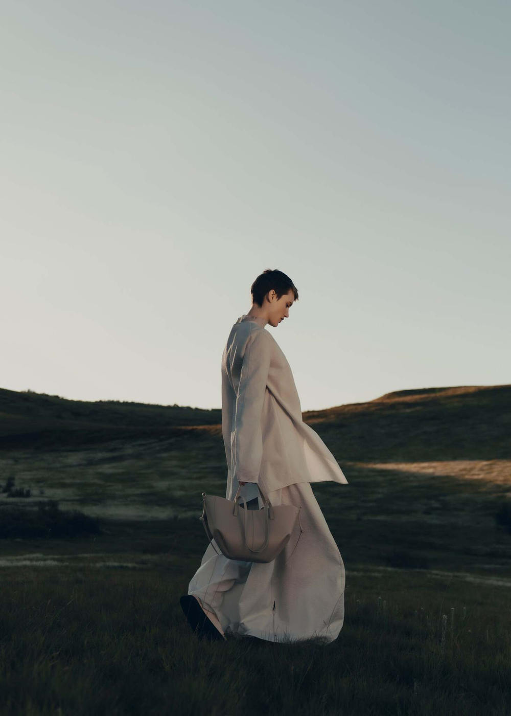 Сумка Polene Cyme Mini EDITION TEXTURED TAUPE