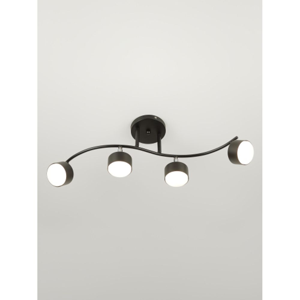 Светильник настенно-потолочный спот Rivoli   7074-704 4хGX53 15 Вт поворотный