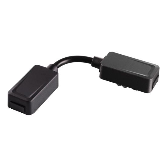 135223 SHINO NT23 180 черный Гибкий соединитель-токопровод для низковольтного шинопровода встраиваемого в ГКЛ и натяжной потолок IP20 48V SMAL