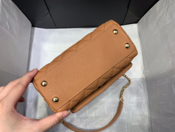 Chane1 Coco Handle Bag 19 cm