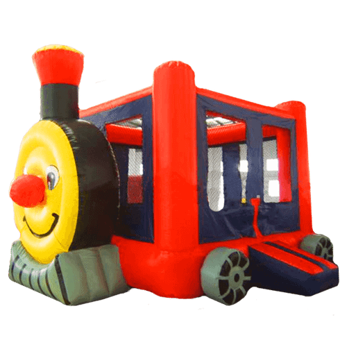Коммерческий надувной батут "Паровозик"
