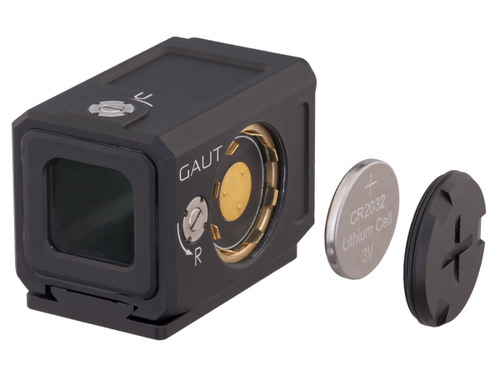 Коллиматорный прицел Gaut Tourmaline 1x20x18, закрытый, точка 3 МOA красная, Weaver (G-C-2018-3R)