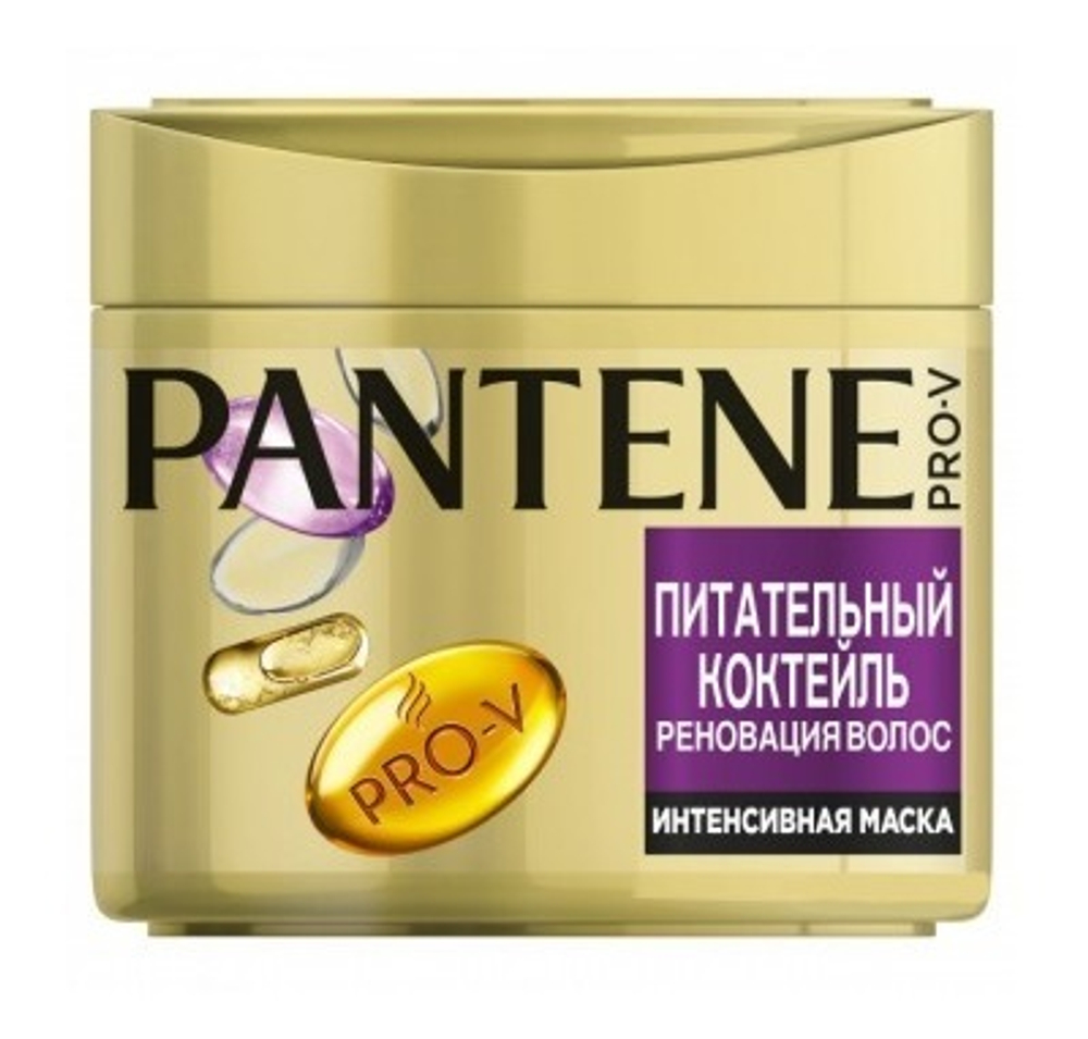 Pantene Маска для волос Питательный коктель, для ослабленных волос, 300 мл