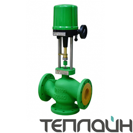 Клапан трёхходовой регулирующий АСТА Р323 ТЕРМОКОМПАКТ DN 50 PN16/25 с электро- и пневмоприводами