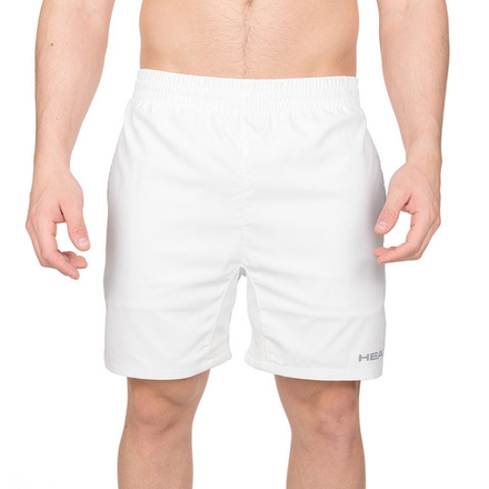 Шорты тренир. муж. HEAD Club Shorts M 811379-WH-S, р.S, 100% полиэстер, белый