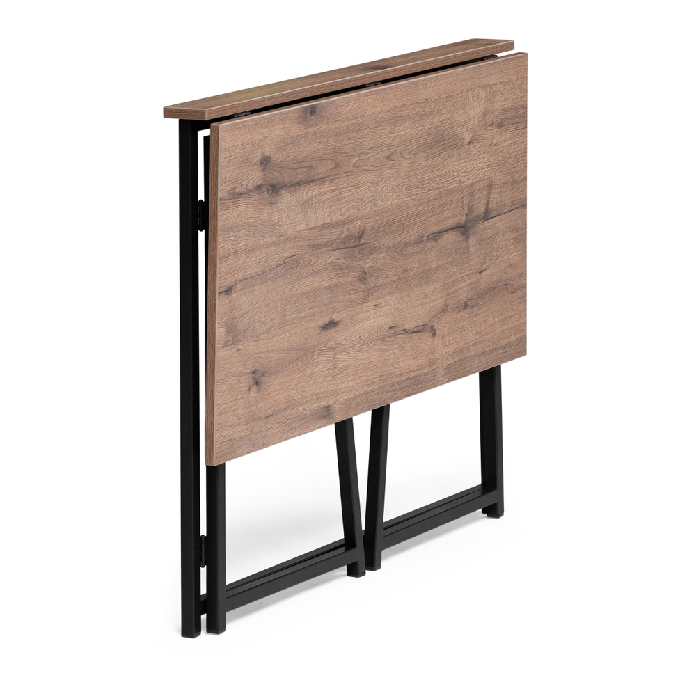 Компьютерный стол Woodville Бринг складной 90х55х74 дуб велингтон