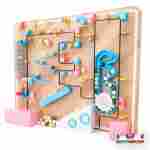 Интерактивная стена оборудование «Шариковый штурм», 2,5×1,8×0,5 м