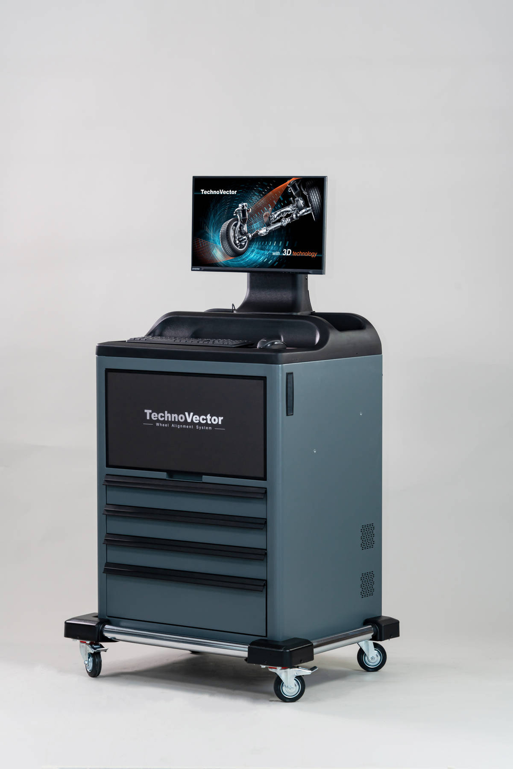 Стенд сход-развал 3D для грузовиков, до 4-х осей одновременно ТехноВектор 7 Truck P 7204 HTS4