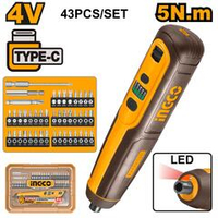 Аккумуляторная отвертка 4В, 5Hm, 1/4 USB type-C SUPER NGCO CSDLI04062