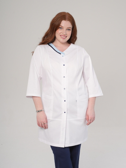 Блуза медицинская женская | Бл-346/2 ак 3/4 статус NEO