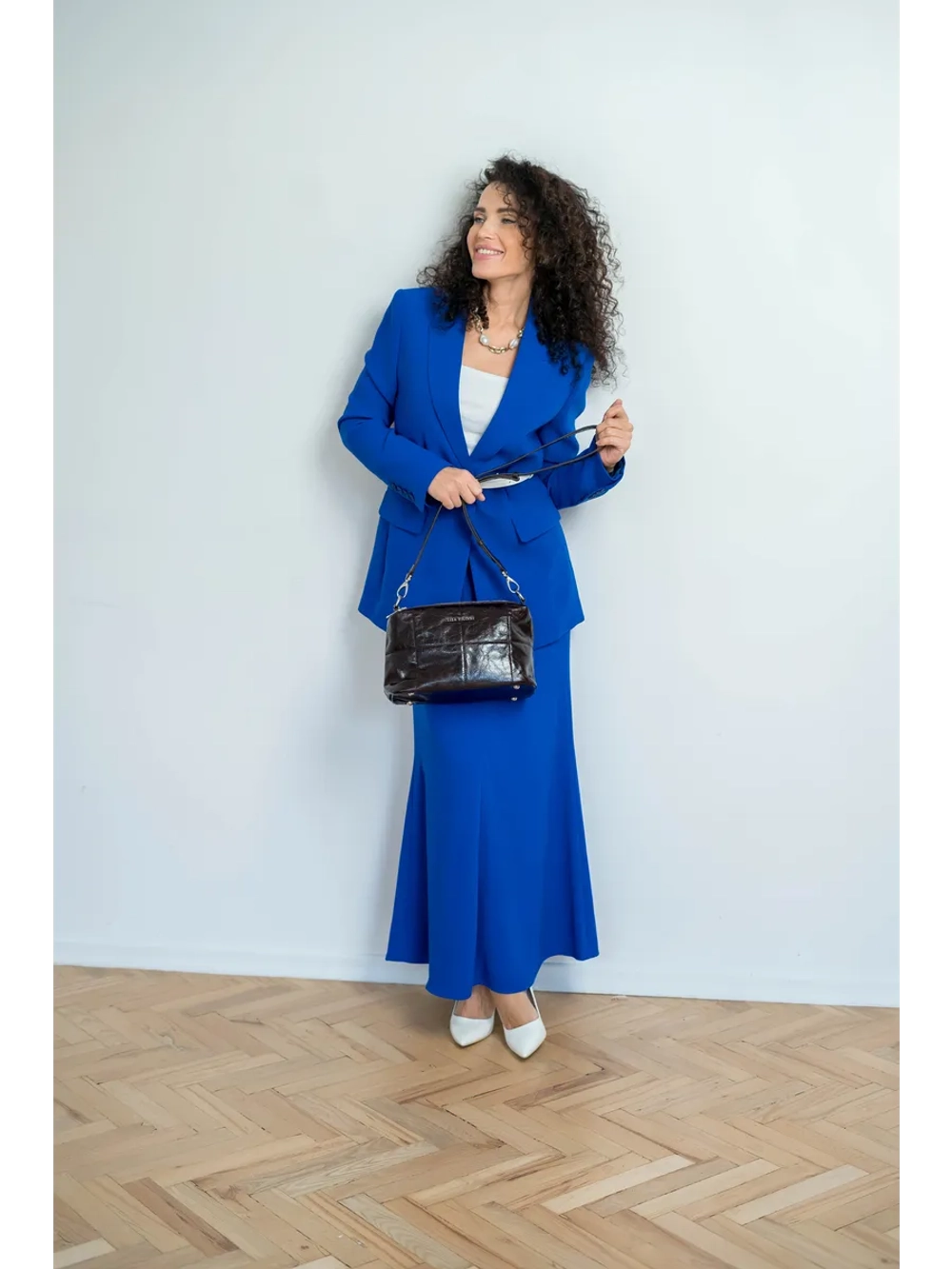 Сумка через плечо маленькая клатч натуральная кожа