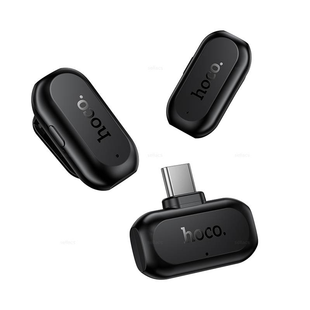 Hoco L26 Type-C Smart беспроводной микрофон с AI шумоподавлением (Краснодар склад)
