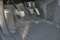 Коврики Standard, в салон KIA Sportage 2006-2010, 4 шт. (полиуретан, чёрные) Element.NLC.25.04.210