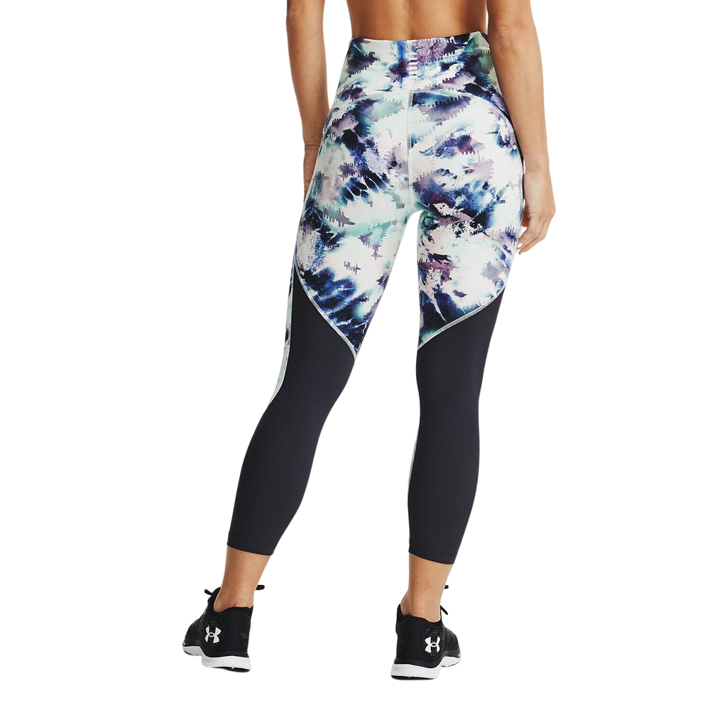 Leginsy Under Armour Fly Fast Printed Crop - небесный