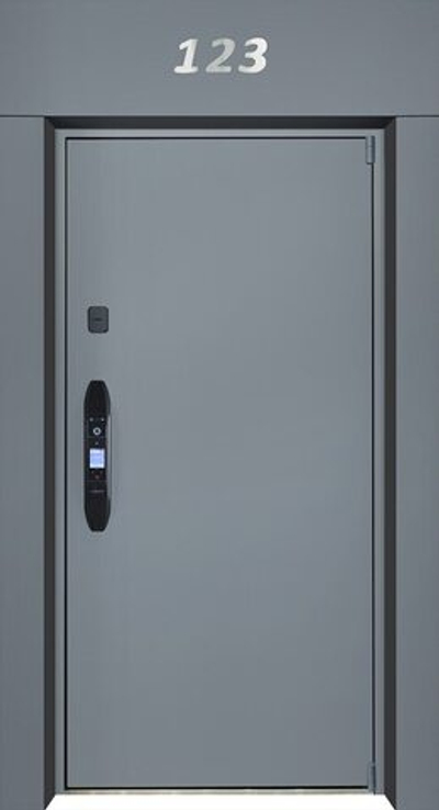 Стальная дверь "Nid". Заказная модель.