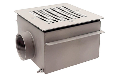 Слив квадратный 150х150х100 под плитку