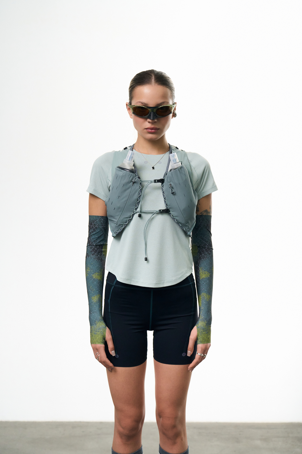 Жилет Blue Monte Frogaero Trail Running Vest "Shanxun Green"