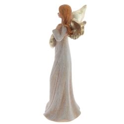 GAEM Фигурка декоративная "Ангел", L10 W6 H17 см, 2в.