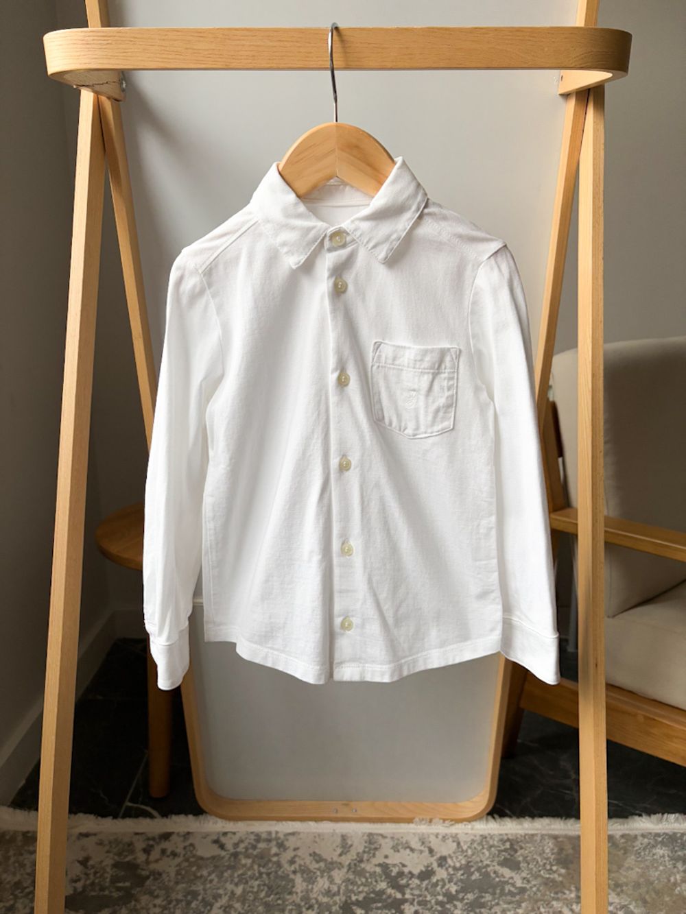 Хлопковая рубашка Jacadi, 110