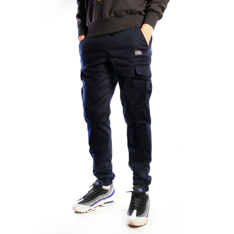 Джоггеры ТАЙНА Флис, синий, утеп.