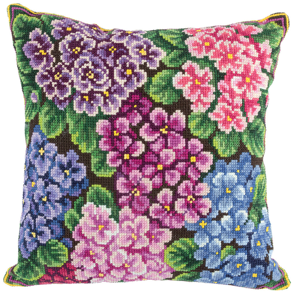 Набор для вышивания "PANNA"PD-1948 "Подушка Фиалки"