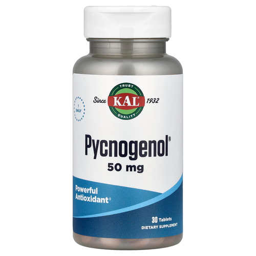 KAL, Pycnogenolv, 50 мг, 30 таблеток