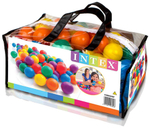 Intex 49602, Пластиковые мячи 6.5см, 100шт для игровых центров, от 2 лет