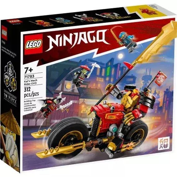 Lego konstruktor Ninjago 71783 Kai#s Mech Rider EVO