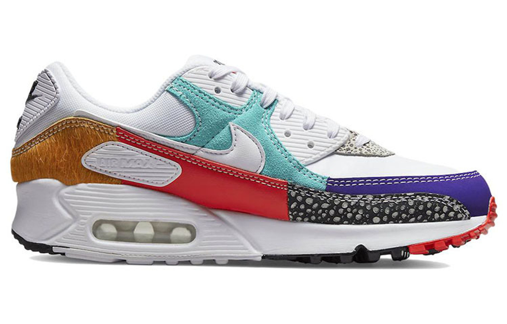 Кроссовки Nike Air Max 90 Se "Patchwork" (Женская размерная сетка)