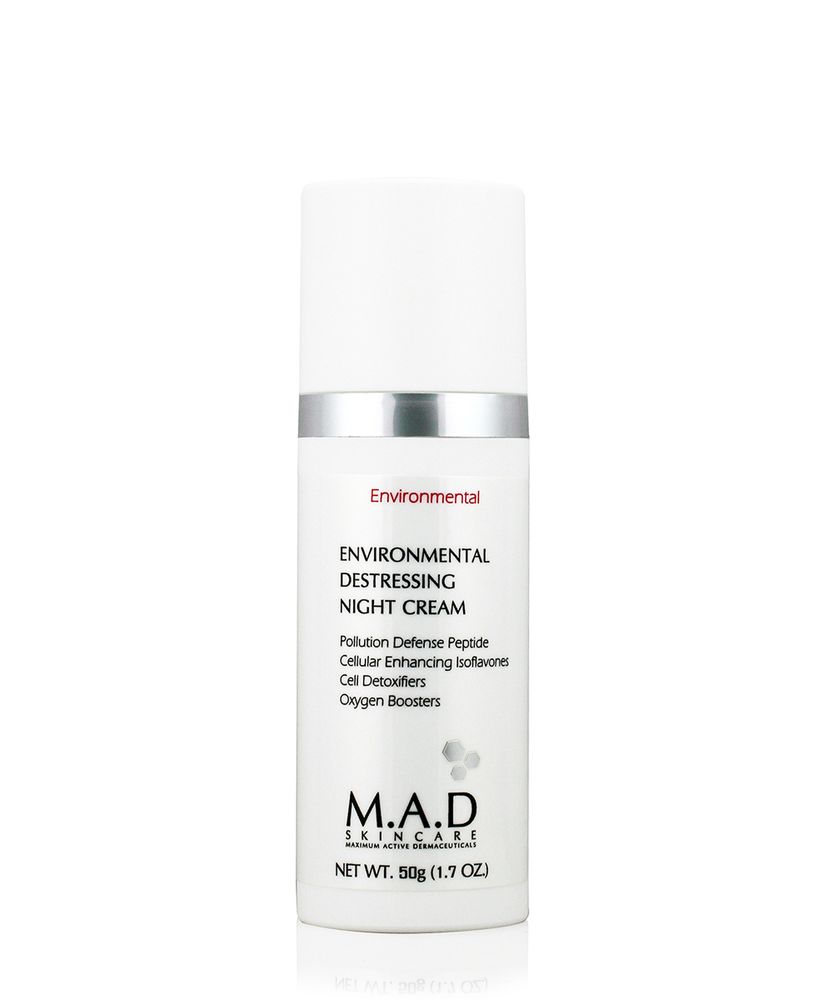 M.A.D. SKINCARE ENVIRONMENTAL DISTRESSING NIGHT CREAM