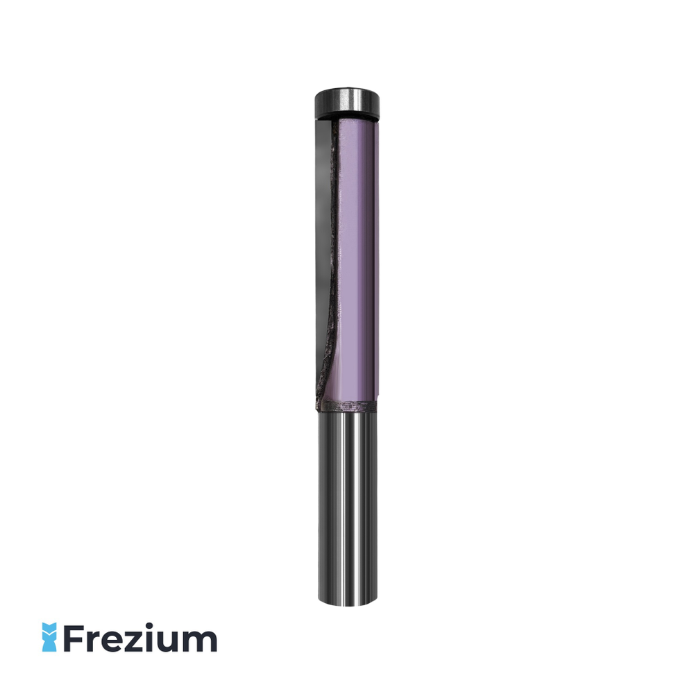 Обгонная фреза по дереву с нижним подшипником 13x12x54.5 мм Обгонная фреза по дереву с нижним подшипником 13x12x54.5 мм