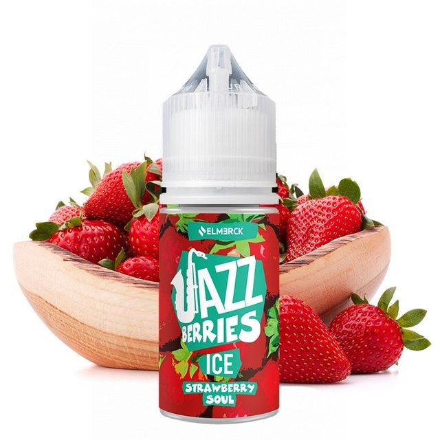 Jazz Berries Ice Salt 30 мл - Strawberry Soul (20 мг)