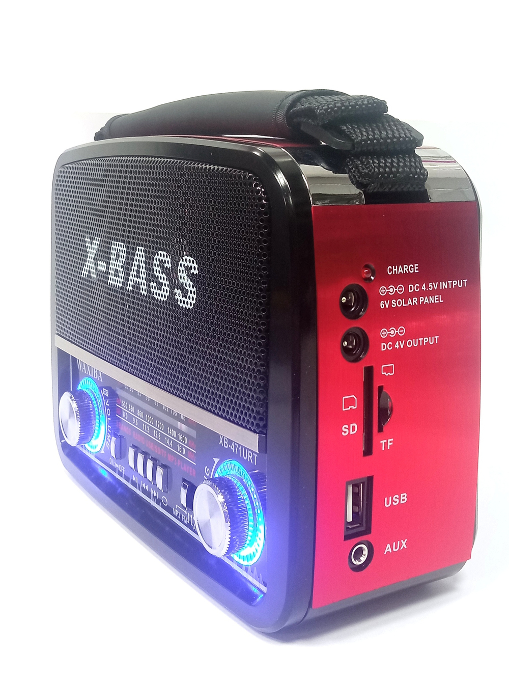 Радиоприемник с MP3 плеером +фонарь Waxiba XB-471URT