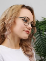 Оправа для очков женская брендовая металл