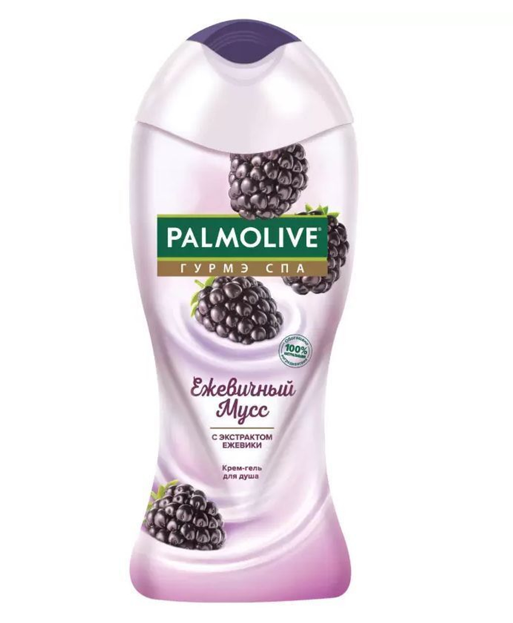 250мл PALMOLIVE Гель д/душа  Гурмэ-СПА Ежевичный Мусс *6 *12
