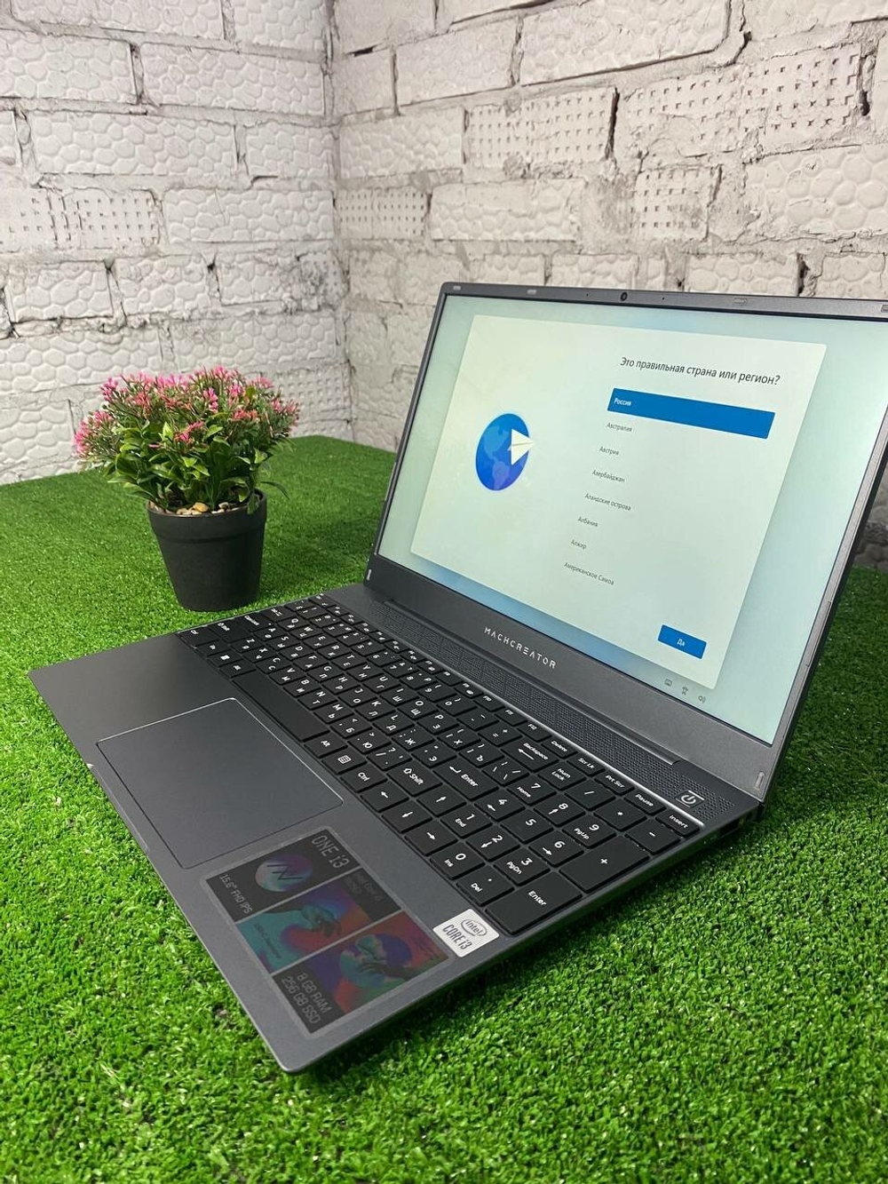 Ноутбук 15.6" Machcreator One i3 JB0C1B001RU i3-1005G1/8ГБ/256ГБ/VGA int/Win 10 Pro, Серый