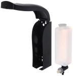 Дозатор для жидкого мыла настенный 350 мл черный DQ56B