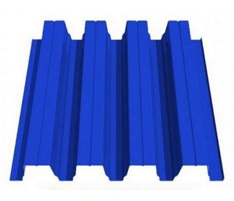 Профнастил Н75 RAL 5005 сигнальный синий 0.5 мм