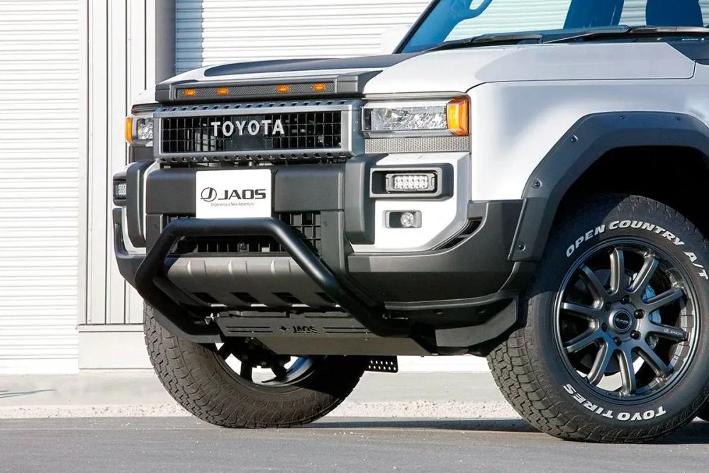 Кенгурятник JAOS для Toyota Land Cruiser Prado 250 LC250 2024+ Тойота крузер крузак защита бампера