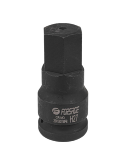 Головка-бита ударная 6-гранная 27мм, 3/4'' Forsage F-26410027MPB