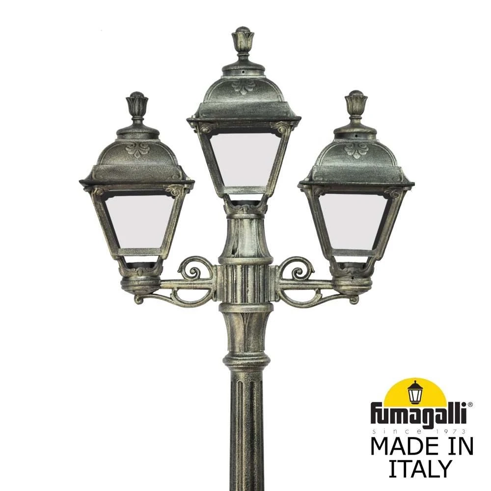 Парковый светильник Fumagalli RICU BISSO/CEFA 2+1 U23.157.S21.BXF1R