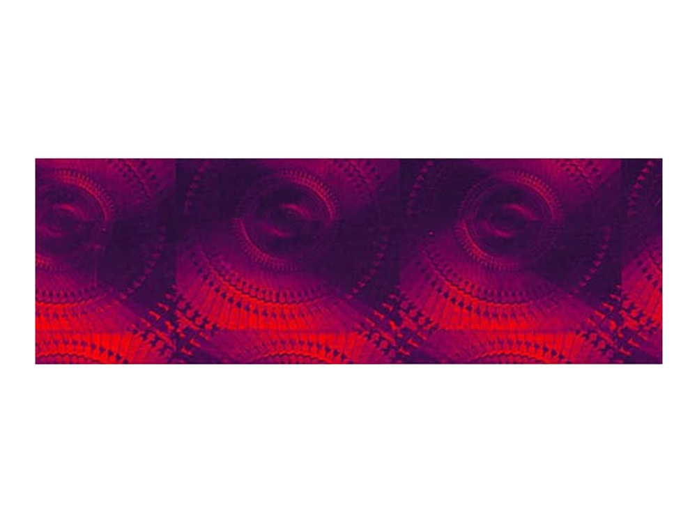 Пленка самоклеющаяся "Deluxe"голография красная 0,45*2м