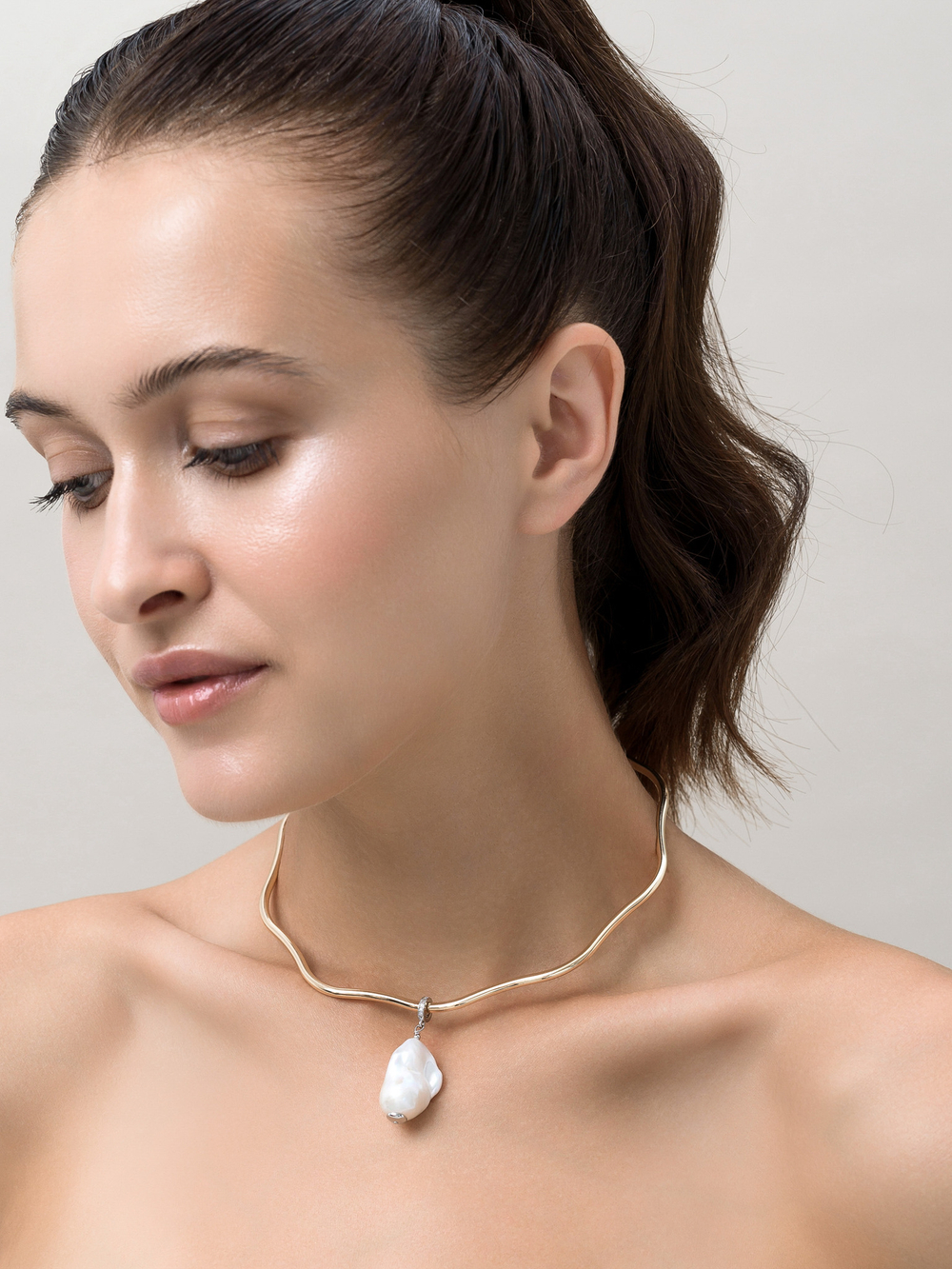 Колье "Hope Pearl" Gold